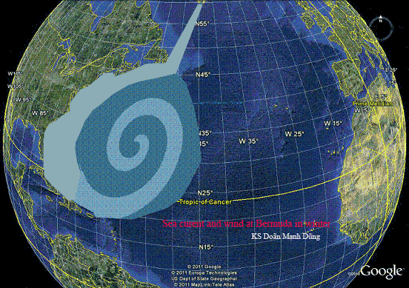 Hiện tượng mất hướng La bàn và chậm thời gian ở Tam giác Bermuda