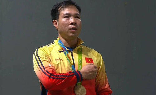 Chúc mừng Hoàng Xuân Vinh -nhà vô địch Olympic đầu tiên của Việt Nam