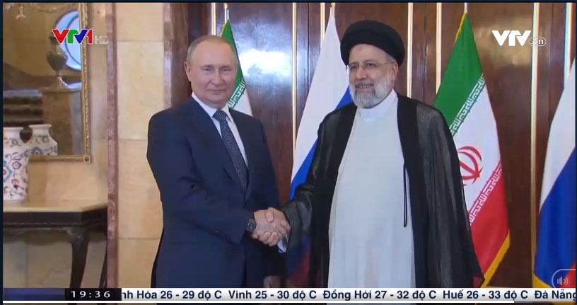Tổng thống Putin kêu gọi thành lập liên minh quân sự “Nga- Trung -Iran”.   KS. Doãn Mạnh Dũng