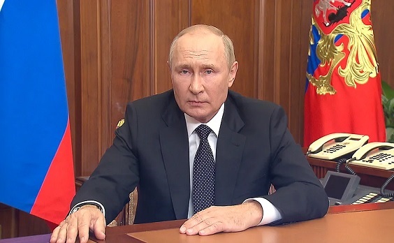 Toàn văn bài phát biểu của Tổng thống Nga Vladimir Putin ngày 21/9/2022